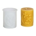thumbnail image 3 of Qiweii Bee Hive Shaped Silicone Candle Mold，Creative Mould for DIY Candle Making and Home Craft Project, 3 of 4