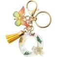 thumbnail image 2 of Letter Keychain,26 Letters A-Z Decorative Letter Keychain,Name Keychain for Women Girls Men Teenager Gift, 2 of 2