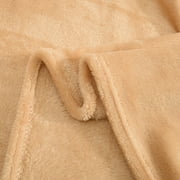 Fleece Throw Blanket for Couch Sofa or Bed Throw Size, Soft Fuzzy Plush , Flannel Lap Blanket, Super Cozy and Comfy for All Seasons (S)