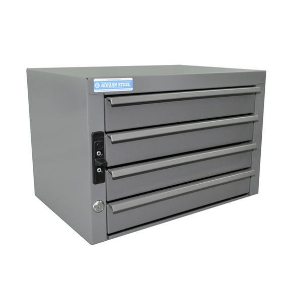 Adrian Steel 9, 4-Drawer Unit w/ Lock