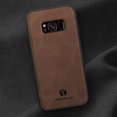 thumbnail image 4 of Nalacover Case for Samsung S8,Slim Luxury Premium PU Leather Non-Slip Grip Shockproof Bumper Anti-Scratch [ with Tempered Glass Screen Protector ] Cases for Samsung Galaxy S8, Brown, 4 of 8