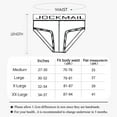 thumbnail image 6 of JOCKMAIL Men's Swimming Brief Men's Low Rise Swim Briefs Male Sexy Swimming Bikini Shorts with Removable Pad, 6 of 7