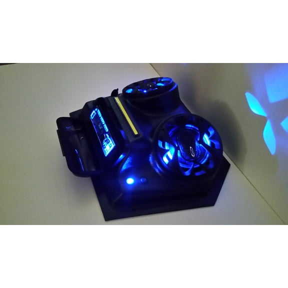 UTV Radio Golf Cart Overhead Stereo Console Boss LED Speakers Bluetooth USB RZR Can Am Polaris