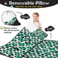 thumbnail image 3 of Leopard Pattern with Green and Black Spots Toddler Nap Mats for Kids Preschool,Sleeping Mat Bag or Kids,Toddler Sleeping Bag,Toddler Nap Mat or Daycare, 3 of 6
