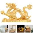 thumbnail image 2 of Vintage Dragon Ornament Desktop Simulation Chinese Dragon Decor Resin Dragon, 2 of 7