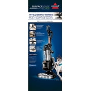 BISSELL SurfaceSense Allergen Lift-Off Pet, Bagless, Upright Vacuum, Pet Friendly, Surface Detect Technology, LED Headlights, Tangle-Free Brush Roll, 3415, Black & Copper