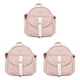thumbnail image 1 of 3X Mini Mochila Pequeña Bolsa Diagonal Mochila de Cuero Mochila con Lazo Lindo Billetera para Mujer, 1 of 8