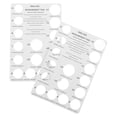 thumbnail image 4 of 2 Pcs Ring Measuring Card Board Ring Jewelry Cardboard Sheets Jewelry Rings Measure Tool Ring Sizer Measuring Ruler Ring Measuring Gauge Ring Size Tools Usa Rings Size, 4 of 5