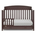 thumbnail image 4 of Graco Benton 5-in-1 Convertible Baby Crib with Drawer, Espresso, 4 of 12