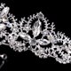 thumbnail image 4 of Diadème Princesse Femme Tiara Cristal Couronne Strass Bandeau Adult Cheveux Accessoires Vintage Cadeau pour Concours Parties Festival Fête Cosplay Halloween Noel Zefei Wu 9024735039884, 4 of 5