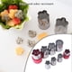 thumbnail image 5 of Toystoory 8 unids/set molde de galletas de acero inoxidable lavable hogar cocina panadería galleta fruta vegetal rebanador Color al azar Herramientas y accesorios para hornear, 5 of 6