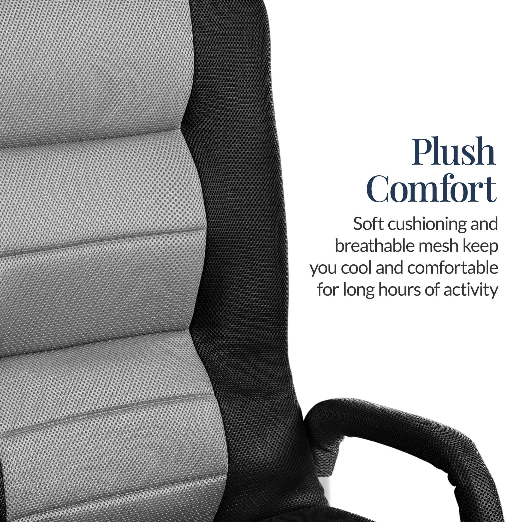 Best Choice Products 360-Degree Swivel Gaming Floor Chair w/ Armrest Handles, Foldable Adjustable Backrest - Black/Gray