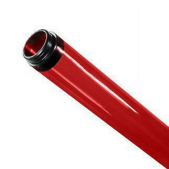 4' RED TUBE GUARD FOR T8-F32 BULB, 4 Pack