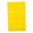thumbnail image 3 of Organizador de bolsillo para colgar en la pared, ideal para armarios y roperos. Amarillo, 3 of 9