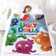 thumbnail image 5 of UglyDolls anti-pilling, suave, ligera, esponjosa y acogedora de lujo para hogar y cocina – Perfecta para niños y adultos,70X110cm, 5 of 6