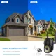 thumbnail image 5 of Camara De Seguridad Vigilancia Vista 360° Exterior y interior Seguimiento Automático Detección Humana Audio Bidireccional Tarjeta de memoria SD 64 GB incluida Halimomo Color Negro, 5 of 8