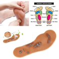 thumbnail image 1 of 2 pares de plantillas de terapia magnética para estimular los puntos de presión (marrón), 1 of 5