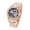 Rose Gold, variant on Men's Luxurious Full Rhinestone Fashion Antomatic Mechanical Watches - Water Resistant, Precise Timekeeping, Stylish Accessory for Formal Occasions