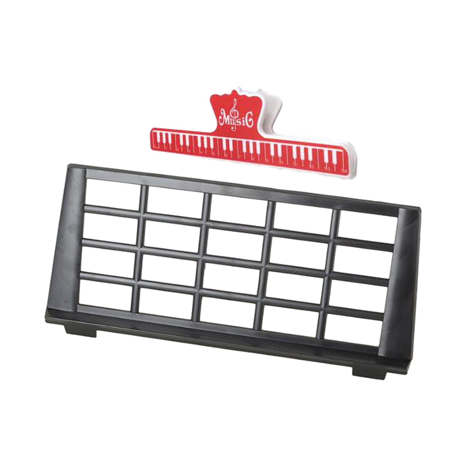 QccHieUs Music Score Stand, Score Stand Sheet Organ Holder, Easy Install Electronic Sheet