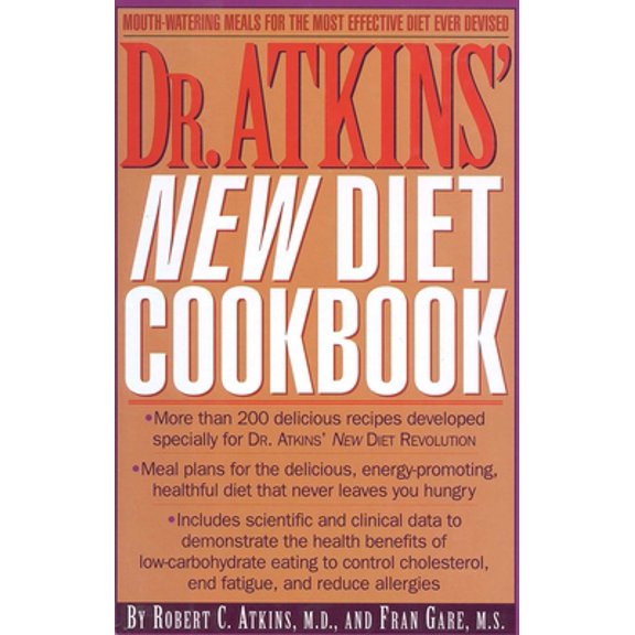 Pre-Owned Dr. Atkins' New Diet Cookbook (Hardcover) 087131925X 9780871319258
