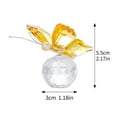 thumbnail image 2 of Flying Butterfly Statue With Crystal Ball Base, Exquisite Cutting Lifelike Craftsmanship Decorative Ornament, Ideal For Desk Home Bedroom Decoration Gift For All Occasions, 2 of 4
