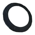 thumbnail image 3 of QualitChoice Trampoline Spring Cover Thick Tear Resistant Trampoline Edge Cover (Black) 10FT Black 8 inch, 3 of 6