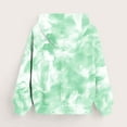 thumbnail image 3 of Children's Tie-Dye Hoodie Sweatshirt Kids Winter Multicolored Lightweight Pullover Girls Boys Warm Hooded Sweatshirts Tops with Pocket, 3 of 4
