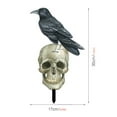 Cute Crow Card Garden Garden Cemetery Holiday Decoration Plug In For