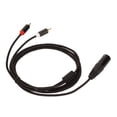thumbnail image 2 of Cable del Pin XLR Maleto RCA, varón de XLR al aspecto llamativo del cable divisor XLRY del cable de 2 XL Rto RCA, 2 of 8