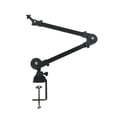 thumbnail image 3 of Bras de Microphone Support de Micro Monté sur Bureau Noir Réglable pour Jeux Vidéo, 3 of 8