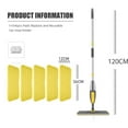 thumbnail image 2 of Magic Floor Cleaning Sweeper Brooms With Microfiber Pads 360° Rotation Flat Spray Floor Mop Broom For Cleaning Home Spin Mop ,Easy to Use, 2 of 6