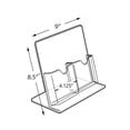 thumbnail image 2 of Two-Pocket Slant-Back Brochure Holder, 2-Pack, 2 of 2