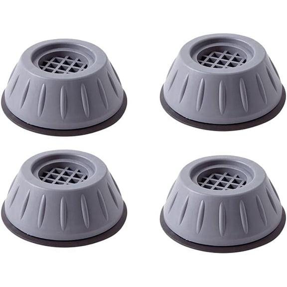 Anti Vibration Pads for Washing Machine - 4 Pcs Dryer Foot Pads,Washer Dryer Pedestals Fits All Machines - Noise Dampening, Protects Laundry Room Floor - Washing Machine Support