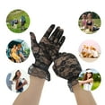 thumbnail image 4 of Unique Bargains 1 Pair Sunblock Mittens Floral Thin Sun Block Driving Gloves for Women Black, 4 of 5
