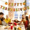 thumbnail image 4 of Thanksgiving Party Decorations Thanksgiving-themed Paper Alphabet Banner for Party Scenery Decorations, 4 of 6
