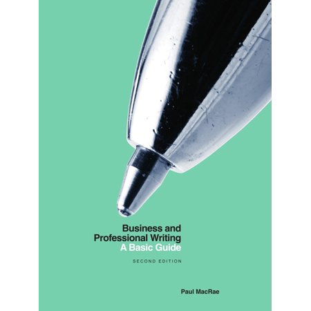 UPC: 9781554814718 | Business and Professional Writing: A Basic Guide – Second Edition (Paperback)