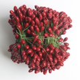 thumbnail image 4 of simhoa 500pcs 1000 Heads Double Heads Mini Chopsticks Artificial Frying Dark Red, 4 of 8