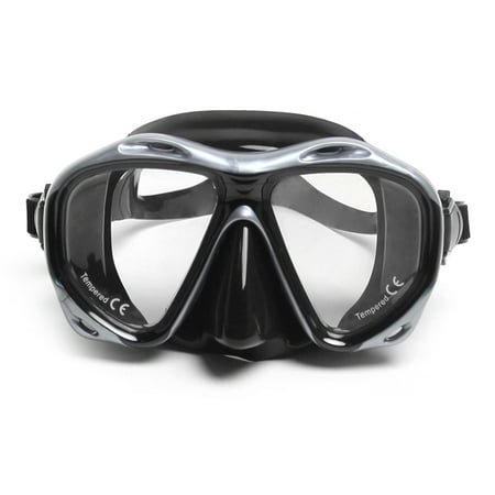 Snorkeling Suit Anti-buée Verre trempé Masque de plongée Adulte