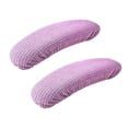thumbnail image 2 of veasfak Office Chair Armrest Covers Removable Comfortable Elastic Protective Sleeve Machine Washable Slipcovers Arm Rest Covering purple, 2 of 9