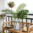 thumbnail image 5 of AuroraX Clear Glass Vase for Flowers Elegant Glass Vase Centerpiece Modern Cylinder Tall Minimalist Clear Vase for Home Decor Gray, 5 of 6