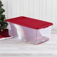 thumbnail image 3 of Sterilite 1499 106 Quart Latching Box Plastic Stackable Storage Container Bin, 3 of 3