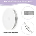 0.2mm 32 Gauge Stainless Steel Wire 304 Stainless Steel 50M Round Craft