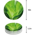 thumbnail image 1 of FMSHPON Natural Plant Green Agave Tequila Set of 6 Round Coaster for Drinks, Absorbent Ceramic Stone Coasters Cup Mat with Cork Base for Home Kitchen Room Coffee Table Bar Decor, 1 of 6