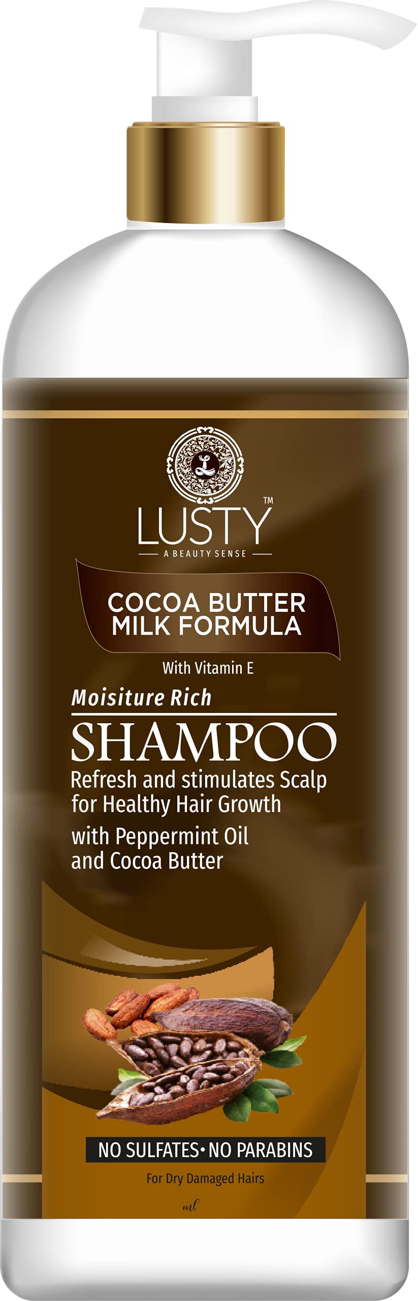 Cocoa Butter Milk Formula With VitaminE Shampoo Refresh And Stimulates