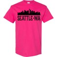 thumbnail image 3 of Inktastic Seattle Washington City Skyline T-Shirt, 3 of 5
