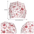 thumbnail image 2 of Naloa Flower Leaves Beanie for Men Women Knitted Unisex Winter Hat Beanies Cap Knit Cuffed Beanies Hats, 2 of 7