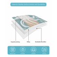 thumbnail image 5 of Quilts Twin Size Bedding Set, Coastal Octopus Lightweight Quilted Comforter, Summer Coral Ocean Vintage Wood Soft Reversible Bedspread Coverlet with Pillow Covers for All Season, 68" x 86", 5 of 7