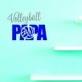 thumbnail image 1 of Custom Decals Volleyball Papa Wall Art Size: 20 X 40 Inches Color: Multi, 1 of 1