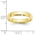 thumbnail image 3 of 10k Yellow Gold 4.2mm Lightweight Comfort Fit Wedding Band Size 11 - Ring Size 11.0, 3 of 6
