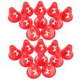 thumbnail image 3 of 20Pcs Yellow PE Training Cones for Football and Soccer Practice Windproof and Durable Small Size, 3 of 8